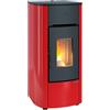 Extraflame Stufa pellet 7kW MARIELLA Bordeaux 5 stelle Classe A+ 1294801
