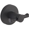Gedy Appendino doppio bagno (6,5x5,5x5,6cm) FELCE PLUS Nero opaco FP26 14