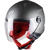 Astone Helmets - MINIJET monocolor - Casque jet - Casque jet urbain - Casque moto et scooter compact - Coque en polycarbonate -Titanium XS