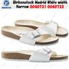 Birkenstock Madrid bianco larghezza stretta 0040731 0040733 taglia unisex