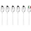Sambonet 52553A37 Taste Set di Cucchiaini Moka, Caffè, Cucchiaini da Dessert