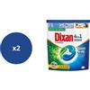 DIXAN CLASSICO 4 in 1 Discs Detersivo Lavatrice Pulito Profondo - 100Lav (50x2)