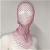 Strass Maschera Rete Viso Testa Cover Cristallo Copricapo Brillantini Moda