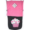 For Your Little One Snuggle coprigambe/Cosy Toes compatibile con passeggino Bugaboo Donkey Cameleon Bee Buffalo cupcake