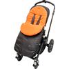 For Your Little One Coprigambe/Cosy Toes compatibile con Bugaboo Bee Cameleon Donkey Buffalo arancione