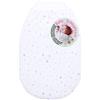 Babybay Carrynest Organic Cotton With Belt Slit, White Starsmix Sand/Azure - 250 g