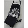 For Your Little One Stampa animalier coprigambe/Cosy Toes compatibile con Pushchiar Zebra