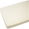 For Your Little One 2 x letto lenzuolo con angoli elasticizzati per lettino per bambini 100% cotone 140 x 70 cm cream-by for-your-little-one