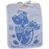 Bubabù BAV016/6 Confezione 6 Bavaglini in spugna PISOLO, Bavaglini Made in Italy cm.27x34 con laccetti in Morbida Spugna Jacquard