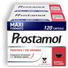 Prostamol, Integratore Prostata e Vie Urinarie, con Serenoa repens, 120 cps | con Serenoa repens 320mg per il Benessere Urinario Maschile, Senza Glutine, Senza Zuccheri, Senza Lattosio, Senza Coloranti