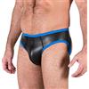 665 grande per ora aperta blu neoprene Sport Jock Brief