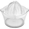 Salter Spremiagrumi 4 in 1 - Base antiscivolo, 2 misure, uova separate, estrattore di succo, grattugia in acciaio inox, succo d'arancia fresco, perfetto per albume d'uovo, frittate, condimenti per