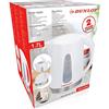 Dunlop 871125207794 Bollitore, 2200 W, 1.7 Litri, Bianco