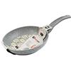 Vitrinor Grafite Magefesa Graphito Padella 24 cm in Alluminio forgiato con Antiaderente Effetto Colore Chiaro, Grigio Pietra
