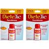 Diete.Tic, Dolcificante Liquido Zero Calorie, Formato Spray 2x100 ml (1 MAXI Goccia=1 Cucchiaino di Zucchero), Senza Glutine, Senza Conservanti e Aspartame, Ottimo per Dolci, Bevande, Yogurt