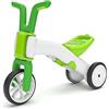 Chillafish Bunzi: Portatore Bebe Convertibile in draisiana, Girello scalabile 2 in 1 con Sedile Regolabile per Bambini da 1 a 3 Anni, Ruote silenziose per Giocare Dentro e Fuori, Verde