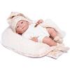 GUCA Bambole Guca - Bambola neonata con Tutina e Coperta in Agnello, 25 cm, Multicolore (931)