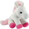 Wild Republic Pocketkins Eco Unicorno Bianco, Peluche, 12 cm, Giocattolo di Peluche, Realizzato con Materiali Riciclati, Ecologico