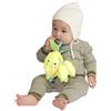 Manhattan Toy- Mini-Apple Farm Lemon Baby Travel Toy, sonaglio, Tessuto Increspato e massaggiagengive Fissaggio a Clip, Multicolore, 161540