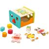 Trudi Sevi 82944 - Cubo Forme Incastro Fattoria, 18 x 13 x 18 cm, Multicolore