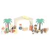 small foot Legno Storia del Natale, Decorazione Natalizia e Set da Gioco, con Personaggi del presepe ricchi di Dettagli, per Bambini dai 3 Anni, 12689, Colore Coloured