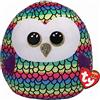 TY Owl Cuscino Accogliente, Owen Il Gufo, Multicolore, 20 CM, 39291