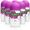 Palmolive Deodorant Roll-On Sexpack, Naturals Luxurious Softness Anti-Perspirant Senza alcool, 50 ml in confezione da 6