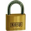 Kasp K12540A4 Lucchetto in ottone premium, 40 mm a chiave unica