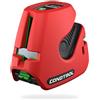 CONDTROL - Laser a linea verde NEO G200 - Portata di livello 30 m - 2 linee che si illuminano indipendentemente - 2 modalità - Ideale per cantieri edili - Fornito con accessori