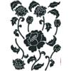 Komar Deco-Sticker Tiffany, 1 pcs, nero, 17001 ore