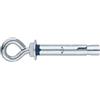 INDEX Fixing Systems CH-AR - Set di 100 tasselli anti-torsione per carichi alti, rivestimento zincato, M6 x 45 mm, diametro 9 mm