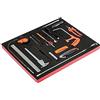BAHCO Composizione di utensili mista in vassoio in schiuma 3/3 Fit&Go