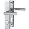 Hoppe casa Porta Cilindro Profiling Dallas Distanza 88 mm, con una lunga piastra Per spessori porta 62-72 mm, 1 pezzo serrature di sicurezza