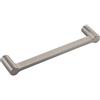 Furnipart Maniglia per mobili Scope LA160 - Maniglia con base ø 16 mm - Maniglia per mobili, zinco pressofuso effetto acciaio inox