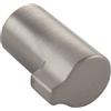 Furnipart Pomello per mobili Scope ø 16 mm - Pomello per mobili con impugnatura - Maniglia per mobili - effetto acciaio inox pressofuso