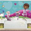 RoomMates JL1396M Doc McStuffins And Friends XL-Decorazione murale con Guida preincollata, 15,7 x 30,5 cm, Ultra spogliabile, Multicolore, 6' x 10.5'