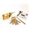 CISA 10A3179000000C5, Cilindro Europeo Astral, Ottone Smerigliato, 50/30 mm, Predisposto per Montaggio Pomolo