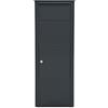 MEFA 457500M Beech 457 - Cassetta postale con serratura, 1021 x 409 x 326 mm, grigio antracite