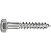 Connex KL4528060 - Viti per legno esagonali, in acciaio INOX, 8 x 60 mm, DIN 571, 1000 g