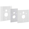 Geberit, Placca di copertura Duofix per WC a parete ad altezza regolabile, 115396001