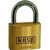 Kasp K12525A4 Lucchetto in ottone premium, 25 mm a chiave unica