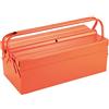 Alyco HR 171135 - Caja herramientas metálica 3 bandejas 430x200x160 mm 3 Kg