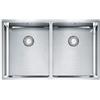 Franke -Lavello BXX 220-34-34 (montaggio superiore rettangolare in acciaio inox acciaio inox Rettangolare 340x410mm)
