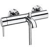 Roca Lanta - Miscelatore monocomando esterno vasca/doccia con deviatore automatico. Griferías hidrosanitarias monocomando. Ref. a5 a3011 C00