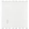 Vimar 19013.2.B Arké Invertitore 2 moduli, 1 polo 16AX illuminabile, bianco