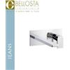 Bellosta Miscelatore lavabo a parete piastra unica quadra Bellosta Jeans