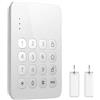 Hom-io la tua smart home Hom-io | Kit Sicurezza Smart Home con 2 Tag RFID per Tastiera Omni Alarm, Tecnologia FHSS Avanzata e Tastiera Stabile a Sfioramento