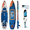 Coasto Nautilus Double Chambre, Tavola SUP Unisex Adulto, Ottanio/Arancione, 11'8