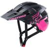 Cratoni Unisex - Adulto Allset Pro Casco da adulto, nero/rosa opaco, M