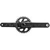 SRAM Uni Guarnitura XX1 Eagle 175 mm, 30T DM Cannondale ai BB30 Senza Movimento Centrale, 00.6118.442.005 manovella, Nero, One Size